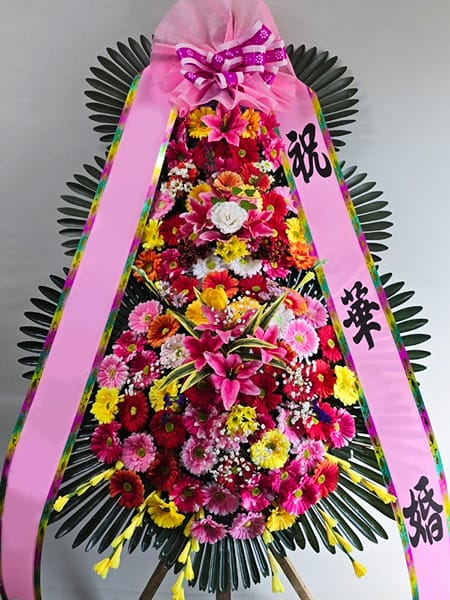 광명무역센터컨벤션 가장 인기있는 3단화환 기본형